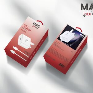 MAG MA-CH5 PD 3.0 USB-C Fast Wall Charger – Compact High-Speed Charging Adapter by Dr. Click
